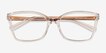 Michael Kors MK4058 Caracas Transparent MetalEyeglass Frames from EyeBuyDirect, Closed View