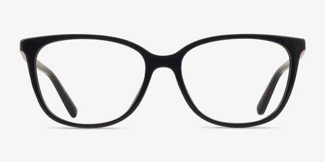Michael Kors MK4067U Santa Clara Black AcetateEyeglass Frames from EyeBuyDirect, Front View