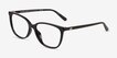 Michael Kors MK4067U Santa Clara Black AcetateEyeglass Frames from EyeBuyDirect, Angle View