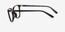 Michael Kors MK4067U Santa Clara Noir AcétateMontures de lunettes de vue d'EyeBuyDirect, Vue de Côté