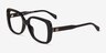 Michael Kors MK4104U Perth Noir AcétateMontures de lunettes de vue d'EyeBuyDirect, Vue d'Angle