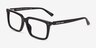 Michael Kors MK4155U Bayshore Noir AcétateMontures de lunettes de vue d'EyeBuyDirect, Vue d'Angle