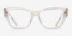Michael Kors MK4149U Puglia Transparent PlasticEyeglass Frames from EyeBuyDirect, Front View