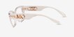 Michael Kors MK4149U Puglia Transparent PlasticEyeglass Frames from EyeBuyDirect, Side View
