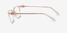 Michael Kors MK4054 Captiva Transparent MétalMontures de lunettes de vue d'EyeBuyDirect, Vue de Côté