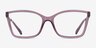 Michael Kors MK4058 Caracas Burgundy Crystal MétalMontures de lunettes de vue d'EyeBuyDirect, Vue de Face