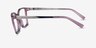 Michael Kors MK4058 Caracas Burgundy Crystal MétalMontures de lunettes de vue d'EyeBuyDirect, Vue de Côté