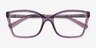 Michael Kors MK4058 Caracas Burgundy Crystal MétalMontures de lunettes de vue d'EyeBuyDirect, Vue Rapprochée