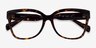 Michael Kors MK4091 Palawan Écaille Noire AcétateMontures de lunettes de vue d'EyeBuyDirect, Vue Rapprochée