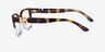 Michael Kors MK4094U Karlie I Tortoise PlasticEyeglass Frames from EyeBuyDirect, Side View