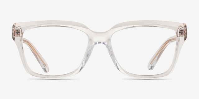 Michael Kors MK4117U Birmingham Transparent Alternative MaterialsEyeglass Frames from EyeBuyDirect, Front View