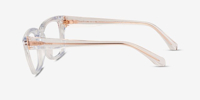 Michael Kors MK4117U Birmingham Transparent Alternative MaterialsEyeglass Frames from EyeBuyDirect, Side View