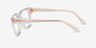 Michael Kors MK4117U Birmingham Transparent Éco-responsableMontures de lunettes de vue d'EyeBuyDirect, Vue de Côté