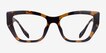 Michael Kors MK4149U Puglia Dark Tortoise PlasticEyeglass Frames from EyeBuyDirect, Front View