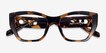 Michael Kors MK4149U Puglia Dark Tortoise PlasticEyeglass Frames from EyeBuyDirect, Closed View