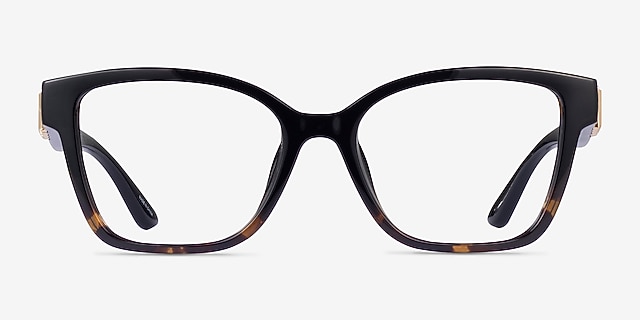 Michael Kors MK4094U Karlie I Black Dark Tortoise PlasticEyeglass Frames from EyeBuyDirect, Front View