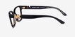 Michael Kors MK4094U Karlie I Black Dark Tortoise PlasticEyeglass Frames from EyeBuyDirect, Side View