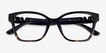 Michael Kors MK4094U Karlie I Black Dark Tortoise PlasticEyeglass Frames from EyeBuyDirect, Closed View