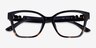 Michael Kors MK4094U Karlie I Black Dark Tortoise PlastiqueMontures de lunettes de vue d'EyeBuyDirect, Vue Rapprochée