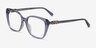 Michael Kors MK4110U Avila Blue Transparent AcétateMontures de lunettes de vue d'EyeBuyDirect, Vue d'Angle