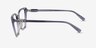 Michael Kors MK4110U Avila Blue Transparent AcétateMontures de lunettes de vue d'EyeBuyDirect, Vue de Côté