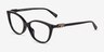 Michael Kors MK4109U Westminster Noir AcétateMontures de lunettes de vue d'EyeBuyDirect, Vue d'Angle