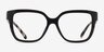 Michael Kors MK4112 Polanco Noir AcétateMontures de lunettes de vue d'EyeBuyDirect, Vue de Face