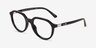 Michael Kors MK4129 Redwood Noir AcétateMontures de lunettes de vue d'EyeBuyDirect, Vue d'Angle