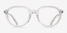 Michael Kors MK4129 Redwood Transparent AcétateMontures de lunettes de vue d'EyeBuyDirect, Vue de Face