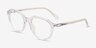Michael Kors MK4129 Redwood Transparent AcétateMontures de lunettes de vue d'EyeBuyDirect, Vue d'Angle