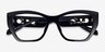 Michael Kors MK4149U Puglia Noir PlastiqueMontures de lunettes de vue d'EyeBuyDirect, Vue Rapprochée