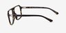 Michael Kors MK4123U Montreux Olive Tortoise AcétateMontures de lunettes de vue d'EyeBuyDirect, Vue de Côté