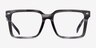 Michael Kors MK4121U Mosel Black Horn AcetateEyeglass Frames from EyeBuyDirect, Front View
