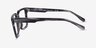 Michael Kors MK4121U Mosel Black Horn AcetateEyeglass Frames from EyeBuyDirect, Side View