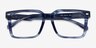 Michael Kors MK4121U Mosel Blue Horn AcétateMontures de lunettes de vue d'EyeBuyDirect, Vue Rapprochée