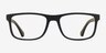 Emporio Armani EA3147 Matte Black PlastiqueMontures de lunettes de vue d'EyeBuyDirect, Vue de Face