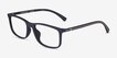 Emporio Armani EA3135F Rubber Black PlasticEyeglass Frames from EyeBuyDirect, Angle View