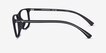 Emporio Armani EA3135F Rubber Black PlasticEyeglass Frames from EyeBuyDirect, Side View