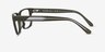 Emporio Armani EA3265U Shiny Green AcétateMontures de lunettes de vue d'EyeBuyDirect, Vue de Côté