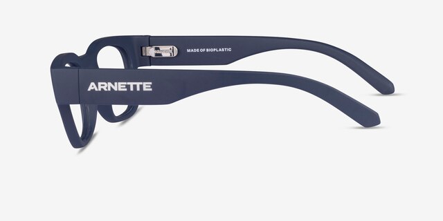 ARNETTE Imby Matte Dark Blue Alternative MaterialsEyeglass Frames from EyeBuyDirect, Side View