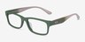 Armani Exchange AX3106F Matte Green PlasticEyeglass Frames from EyeBuyDirect, Angle View