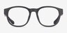 Armani Exchange AX3110F Matte Black PlastiqueMontures de lunettes de vue d'EyeBuyDirect, Vue de Face