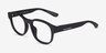 Armani Exchange AX3110F Matte Black PlastiqueMontures de lunettes de vue d'EyeBuyDirect, Vue d'Angle