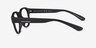 Armani Exchange AX3110F Matte Black PlastiqueMontures de lunettes de vue d'EyeBuyDirect, Vue de Côté