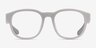 Armani Exchange AX3110F Matte Gray PlasticEyeglass Frames from EyeBuyDirect, Front View