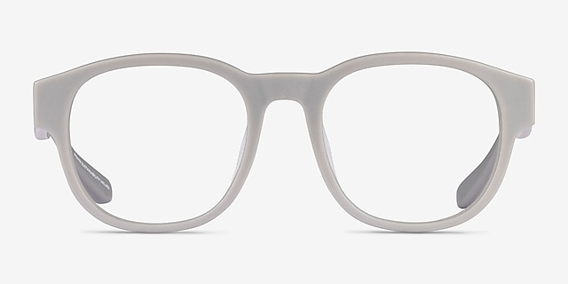 Armani Exchange AX3110F Matte Gray PlasticEyeglass Frames from EyeBuyDirect, Front View