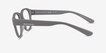 Armani Exchange AX3110F Matte Gray PlasticEyeglass Frames from EyeBuyDirect, Side View