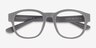 Armani Exchange AX3110F Matte Gray PlasticEyeglass Frames from EyeBuyDirect, Closed View