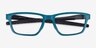 Oakley Metalink Balsam PlasticEyeglass Frames from EyeBuyDirect, Closed View