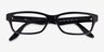 Ray-Ban RB5415D Black PlasticEyeglass Frames from EyeBuyDirect, Closed View